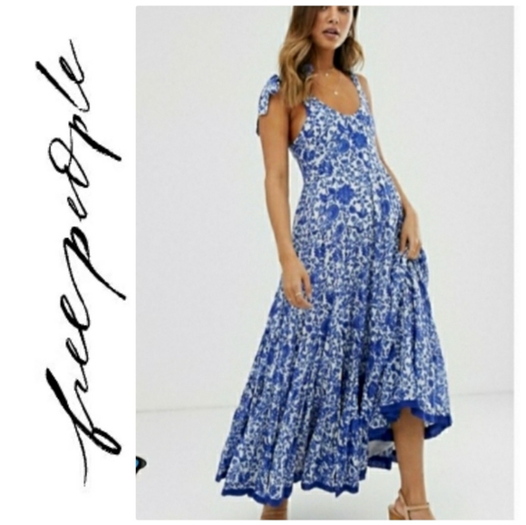 Free People Dresses & Skirts - free people ruffle maxi dress